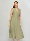 VISERDI Платье 588730 10473-олв 4561110 оливковый