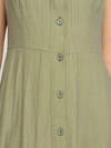 VISERDI Платье 588730 10473-олв 4561110 оливковый
