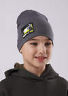 CLEVER Шапка 588774 566099ш т.серый