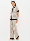 Omsa Пижама 588816 OmD 0244D ALTA MODA Пижама принт. жен. (Рубашка кор.рукав+Брюки прямые), CO Beige (Бежевый)