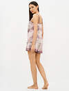 Omsa Пижама 588817 OmD 0222D SELVATICA Пижама принт. женская (Топ+Шорты), CO Rosa Cashmere (Розовый)