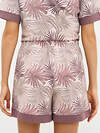 Omsa Пижама 588819 OmD 0240D SELVATICA Пижама принт. женская (Рубашка кор.рукав+Шорты), CO Rosa Cashmere (Розовый)
