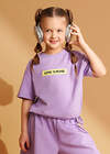 CLEVER Футболка 588848 867411/15кдн_п фиолетовый/св.фиолетовый