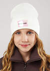 CLEVER Шапка 588871 566604ш молочный