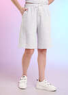 CLEVER Шорты 588902 LSH26-1229/1 мел меланж св.серый