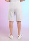 CLEVER Шорты 588902 LSH26-1229/1 мел меланж св.серый
