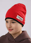 CLEVER Шапка 588923 565712р чёрный/красный