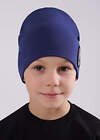 CLEVER Шапка 588925 565712/2р т.синий/чёрный