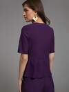 Emka Fashion Блузка 93916 B2512/marok фиолетовый