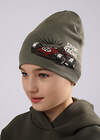 CLEVER Шапка 588928 566027/2рп хаки