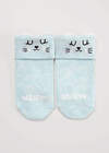 CLEVER Носки 588978 С002 12-14,14-16 меланж бирюзовый