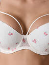 MARK FORMELLE Бюстгальтер 589007 512556 розочки на молочном