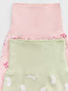 MARK FORMELLE Ползунки 589055 85114-2 зайчата на св.зеленом +бантики и зайки на розовом