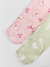 MARK FORMELLE Ползунки 589055 85114-2 зайчата на св.зеленом +бантики и зайки на розовом