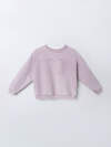 MARK FORMELLE Свитшот 589065 127993 ACID WASH сиреневый +печать