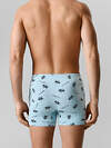 MARK FORMELLE Трусы 589137 411143 доберманы на серо -бирюзовом
