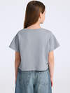 Апрель Футболка 589514 1ДДФК4696001 серый