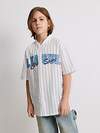 Acoola Сорочка 589542 20110290086 сине-белая полоска