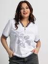LT Collection Блуза 589717 Б15479-20М белый