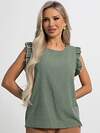LT Collection Блуза 589930 Б15402-50М зеленый