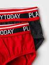 PLAYTODAY Трусы 590014 12611325 красный,черный