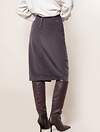 VILATTE Юбка 590039 D26.456 кофейный