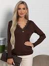 LT Collection Блуза 590052 Б15492-24М коричневый