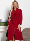 LT Collection Платье 590055 П15494-34М красный