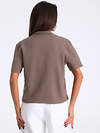 Апрель Футболка 590085 1ЖДПК4675090 светло-коричневый