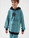 PLAYTODAY Толстовка 590169 12611099 бирюзовый