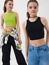 PLAYTODAY Топ 590189 12621659 черный,зеленый