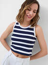 PLAYTODAY Топ 590261 12666140 белый,тёмно-синий