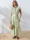 VILATTE Платье 590315 D22.265 фисташковый