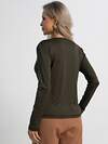 LT Collection Блуза 590317 Б15491-24М темный хаки