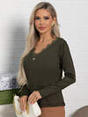 LT Collection Блуза 590317 Б15491-24М темный хаки