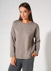 CLEVER Джемпер 590423 267181/200сд_п кофейный