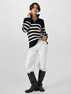 MARK FORMELLE Джемпер 590496 122534 черно -белая полоска