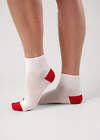 CLEVER Носки 590551 Д5654 белый/красный
