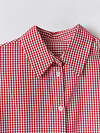 MARK FORMELLE Рубашка 590558 122836 клетка виши красная