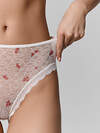 MARK FORMELLE Трусы 590594 412817 розочки на молочном