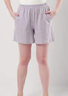 CLEVER Шорты 590753 LSH25-968 св.сиреневый/фиолетовый