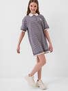PLAYTODAY Платье 590811 12621132 белый,серый