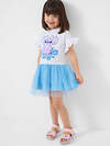 PLAYTODAY Платье 590817 12622468 белый,голубой