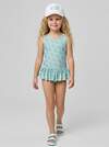 PLAYTODAY Купальник 590830 12622521 белый,светло-зеленый