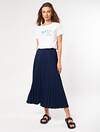VILATTE Юбка 590875 D26.448 темно-синий