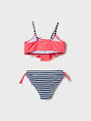 PLAYTODAY Купальный костюм 591017 12621541 розовый,темно-серый,белый