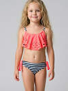 PLAYTODAY Купальный костюм 591021 12622488 розовый,темно-серый,белый