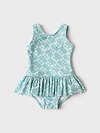 PLAYTODAY Купальник 591042 12623074 белый,светло-зеленый