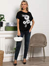 LT Collection Блуза 591131 Б15507-20М черный