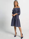 LT Collection Платье 591136 П15523-8М синий